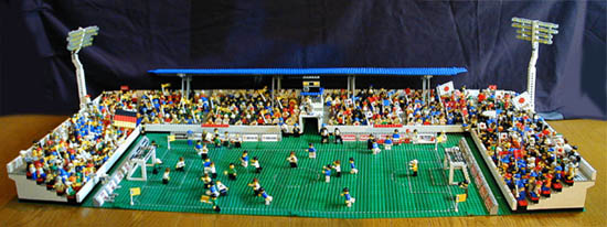 lego football field set