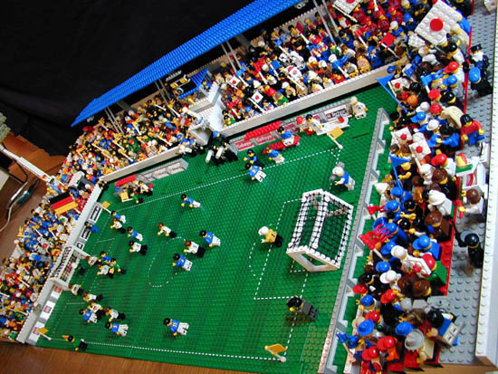 football lego set